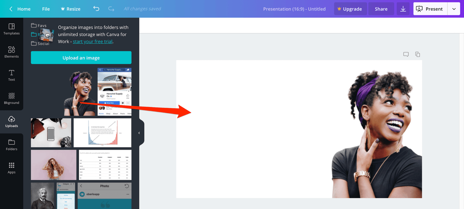 How to Remove Background In Canva